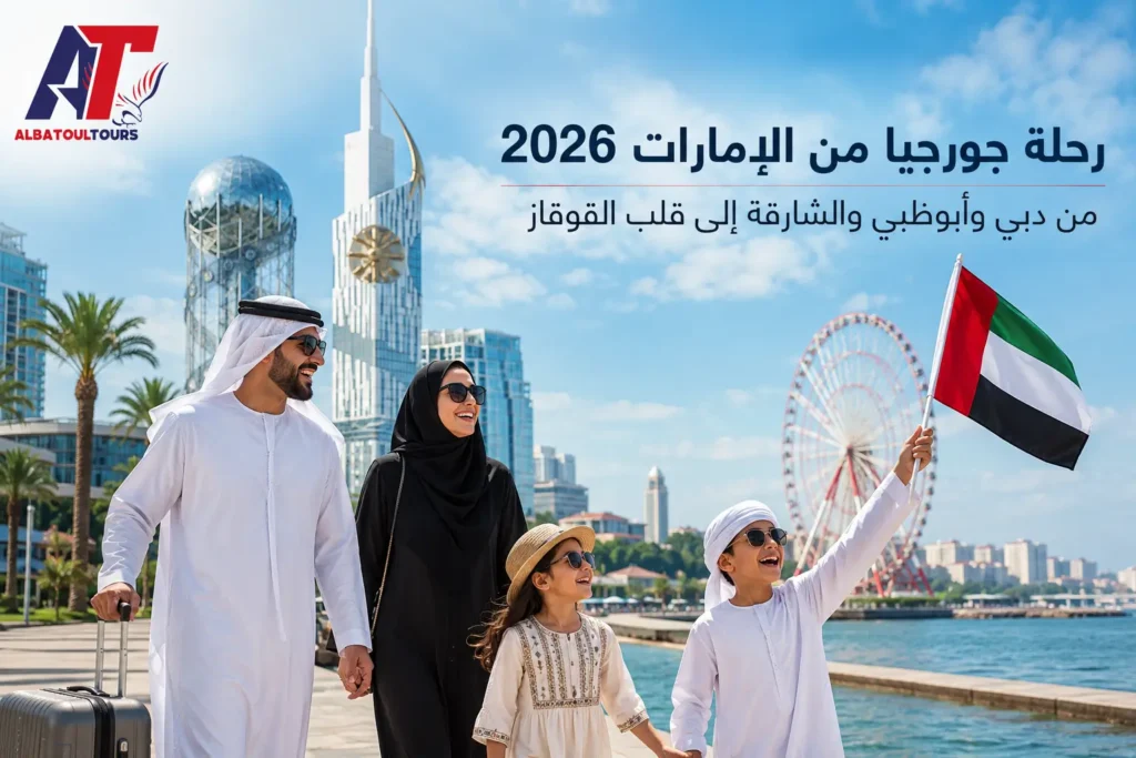رحلة جورجيا من الإمارات
